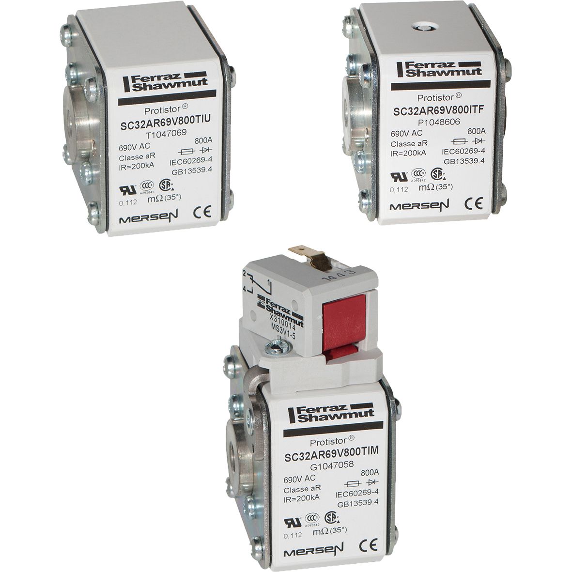 B1046938 - Size 32 type TTF without indicator aR 700 A 690VAC